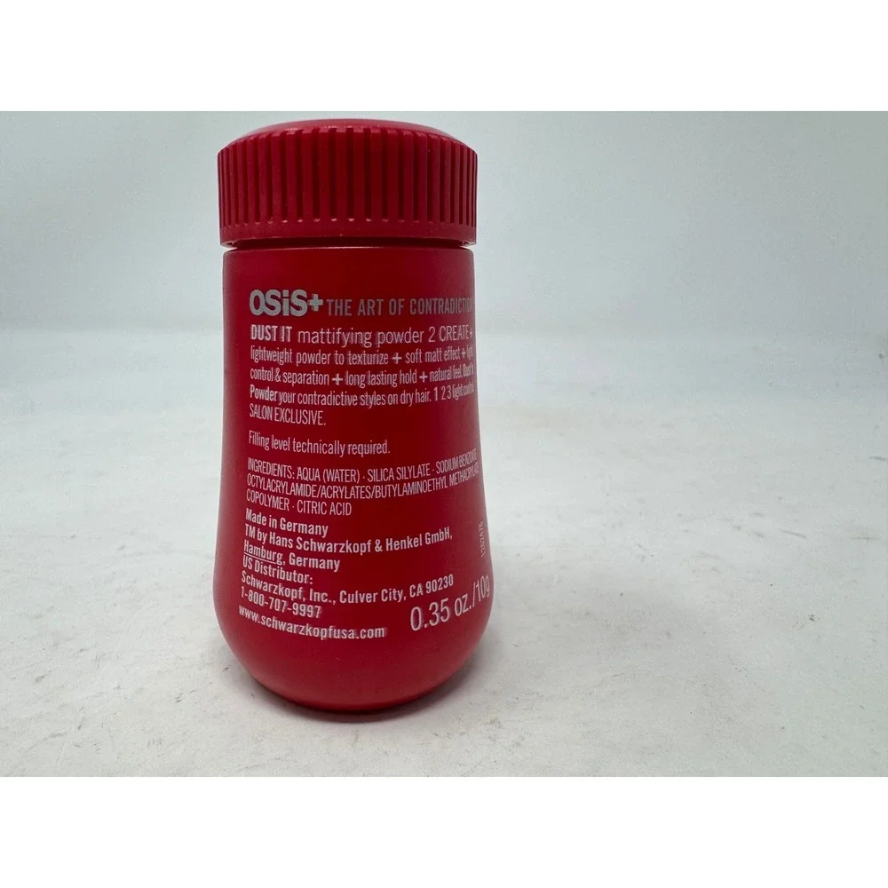 Schwarzkopf OSiS+ Dust It Mattifying Powder 0.35oz‎  Light Control Hair Texture